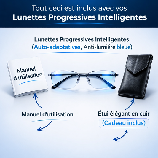 Clairena™ – Lunettes Progressives Intelligentes